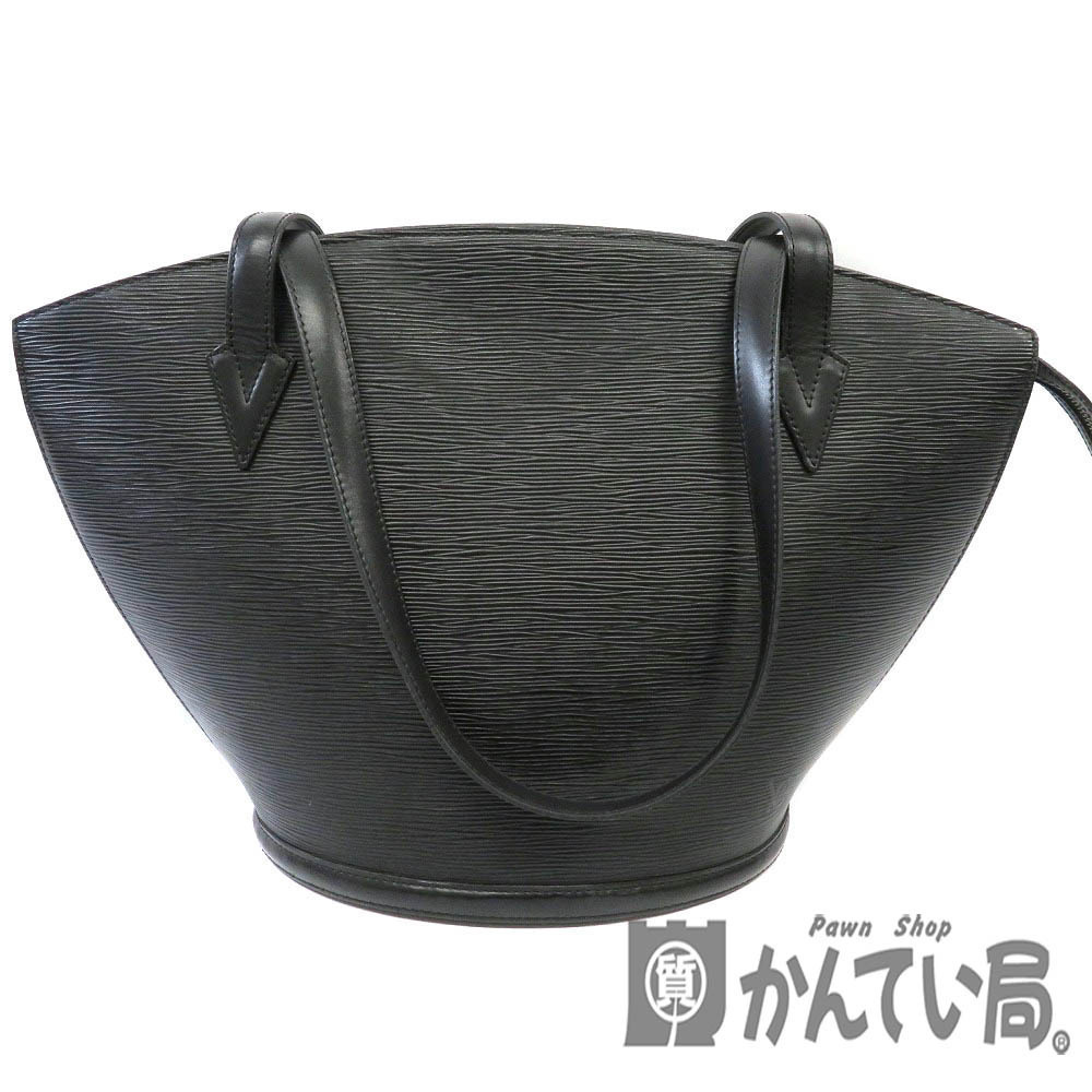 LOUIS VUITTON Saint Jacques Shopping Epi Black Noir Black Bag